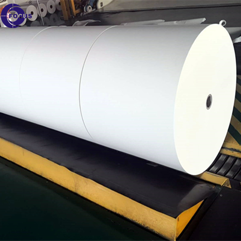 TOP Grade Black Image Maximium Smoothness Thermal Paper Jumbo Roll