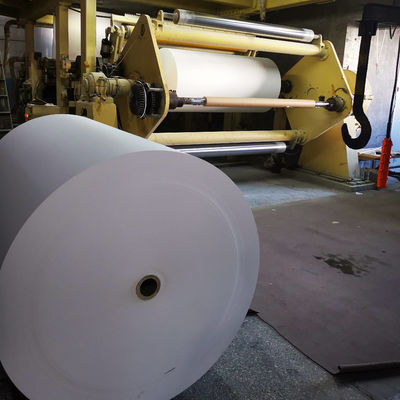 FSC Stampanti rivestite Jumbo Termal Paper Roll / Termal Fax Paper