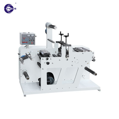 Macchina di taglio a fuso per etichette di precisione con sistema di controllo PLC giapponese Mitsubishi e tecnologia tedesca KINCO Standard Motor