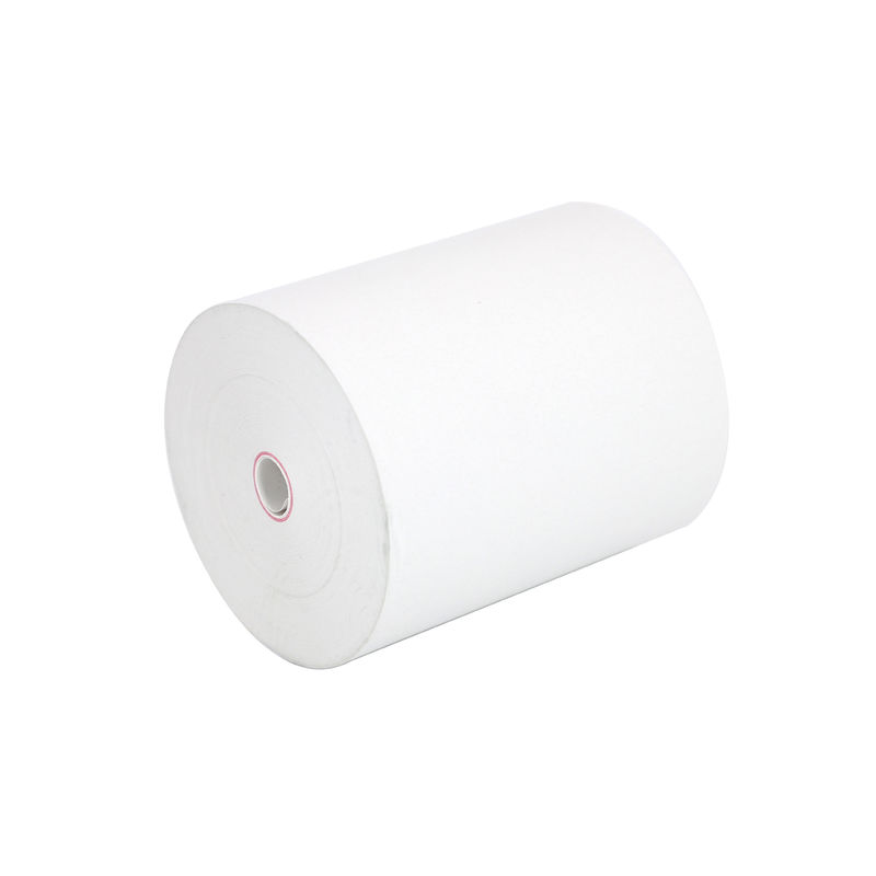 Premium 55gsm BPA Free Jumbo Thermal Paper Roll with 15-Year Long-Life Black Image