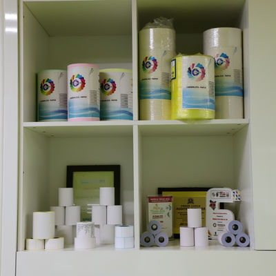 Carta di termale liscia Till Rolls 80mmx80mm per la posizione Rolls di BANCOMAT